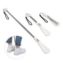 Portable Long Shoe Horn - Long Handle Shoe Horn for Seniors, Men, Women, and Kids - Shoe Helper for Boots and Shoes