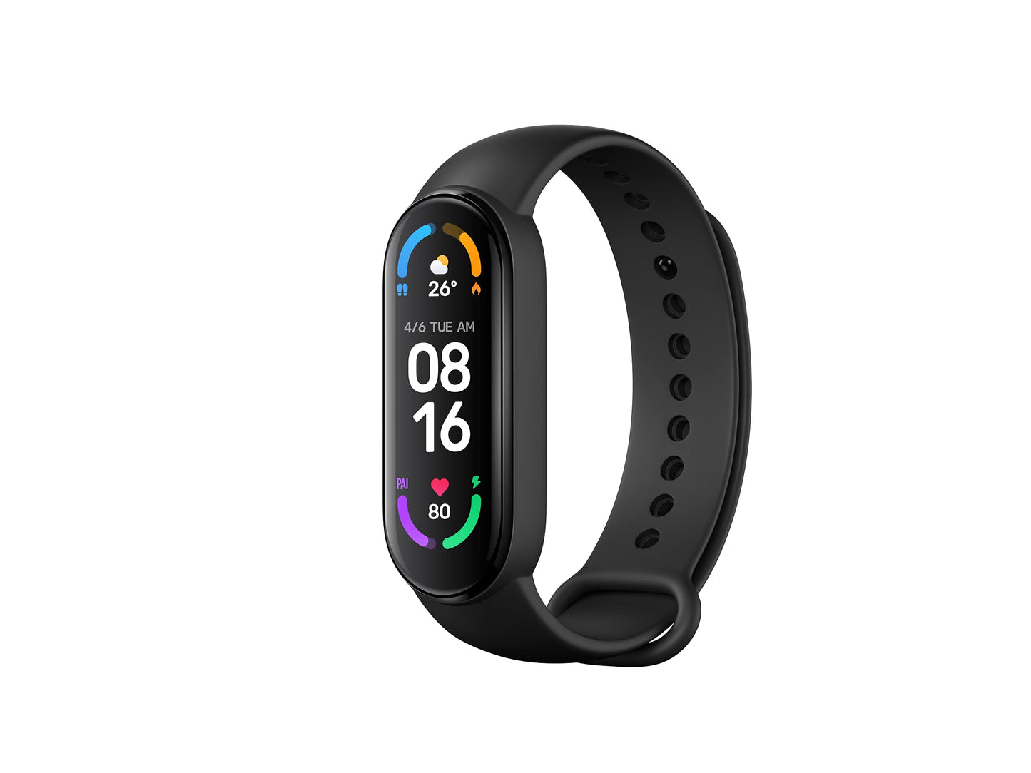 Xiaomi Mi Smart Band 6 Sports Smart Bracelet Amoled Display Black, Ob02527, Bhr4951Gl