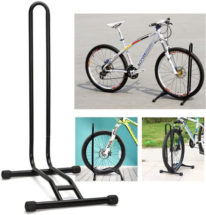 Nyganmelloz Bicycle Ground Stand, Detachable Bike Rack/Bike Floor Stand/Maintenance Rack，For Indoor And Outdoor Ground Support Of All Bike Mountain And Road Bikes