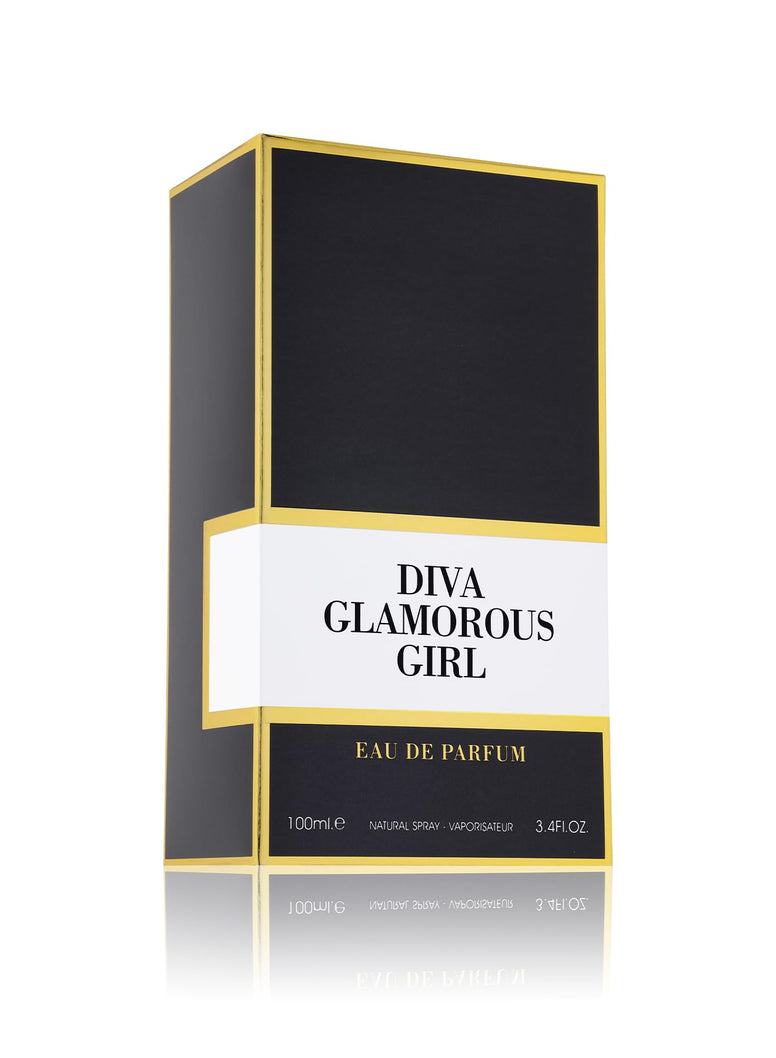 Diva Glamorous Girl - Eau de Parfum - By Fragrance World - Perfume For Women, 100ml