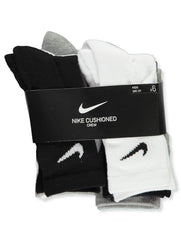 Nike Unisex Kids 6-Pack Crew Socks