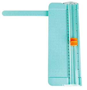 A4 A5 Precision Paper cutter, Portable Scrapbooking Trimmer, Card, Art, Photo Trimmer Cutting with ruler, Green
