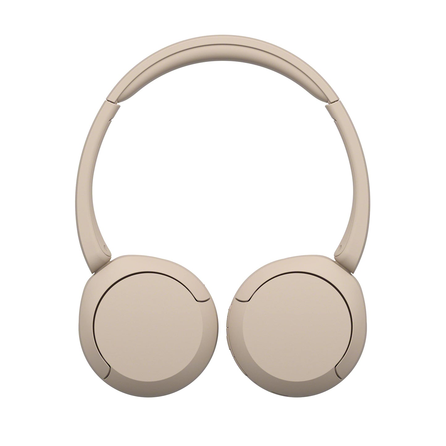 Sony WH-CH520 Wireless Bluetooth Headphones - up to 50 Hours Battery Life with Quick Charge, On-ear style - Beige