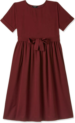 KRAVE Crepe Fit and Flare Casual Dress