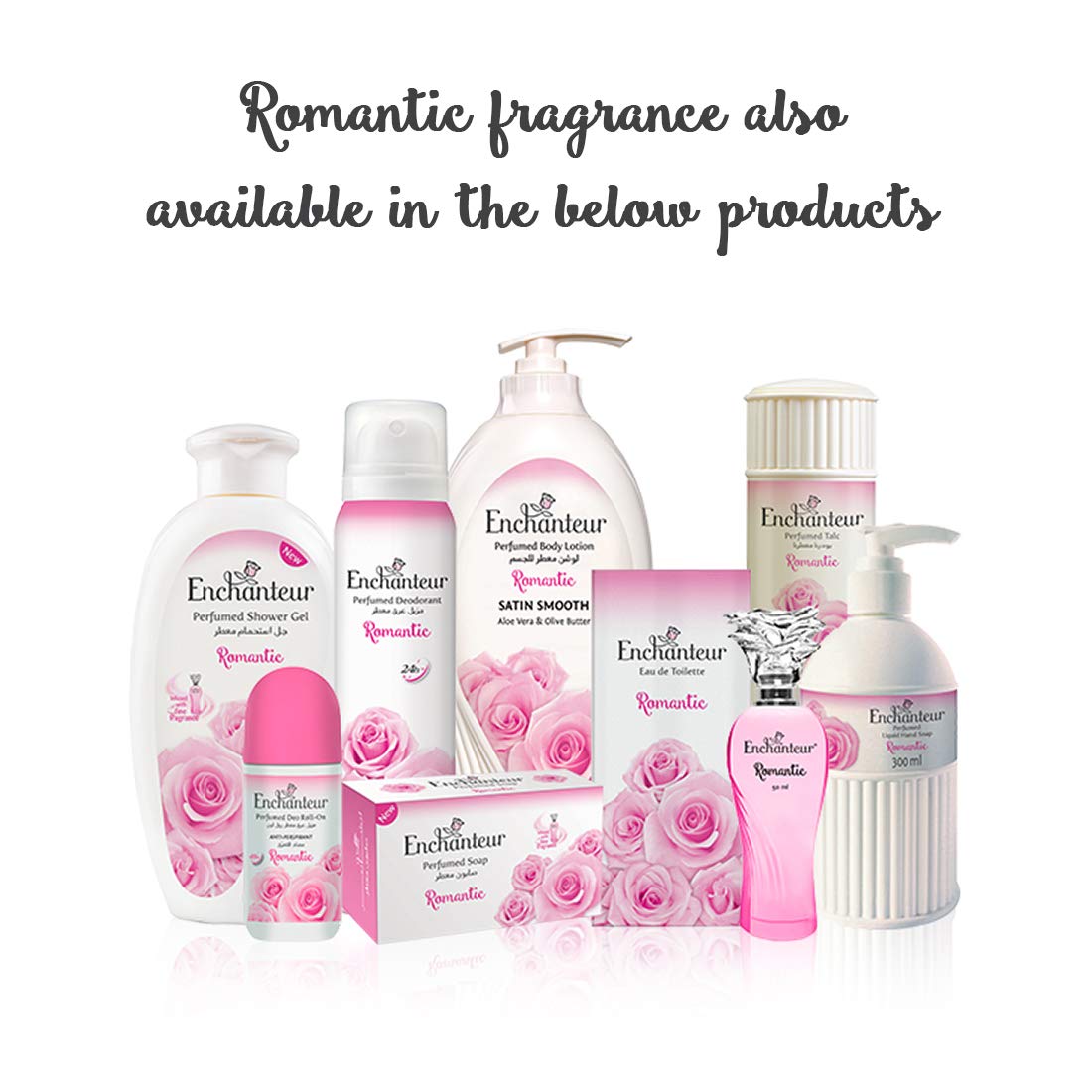 Enchanteur Talc (2 X 125 gm), Romantic + Gorgeous