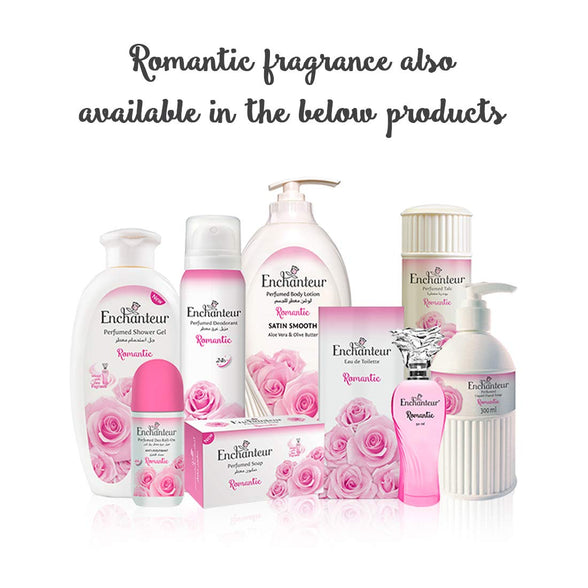 Enchanteur Talc (2 X 125 gm), Romantic + Gorgeous