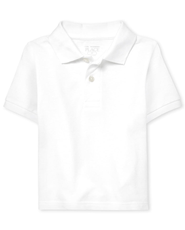 The Children's Place Boys School Uniform Bys CP Plo School Uniform Polo Shirt (9-12 Months)