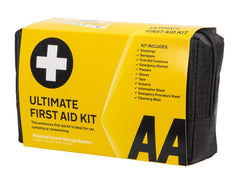 AA Ultimate First Aid Kit - AA0903 - A Family Essential For Car Home Holidays Travel Camping Caravans Office