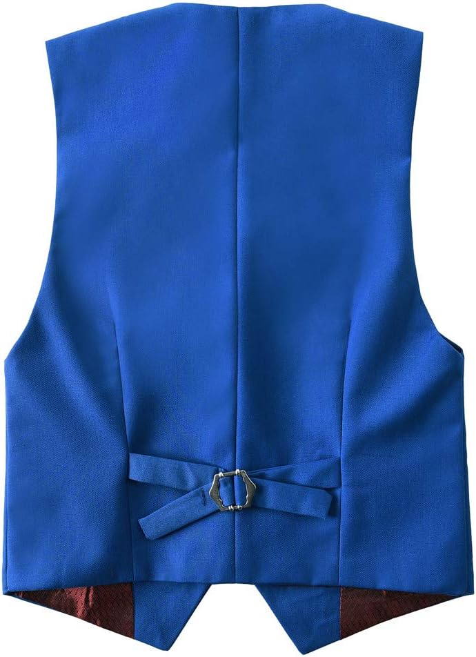 Suit for Boys Formal Royal Blue Toddler Dress Vest and Pants Kids Wedding Size 2T