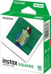 Instax Square Film White Border, 10 Shot Pack