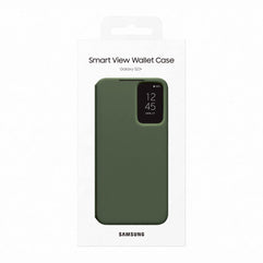SAMSUNG Galaxy S23+ Smart View Wallet Case Khaki, Navy, EF-ZS916CGEGWW
