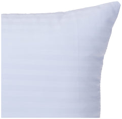 Soft Stripe Hotel Pillow 1.2 kg, P-5 Polyester, Queen size, White, W 63.0 x H 52.4 x L 14.2 cm