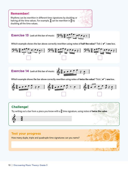 Discovering Music Theory, The ABRSM Grade 3 Workbook