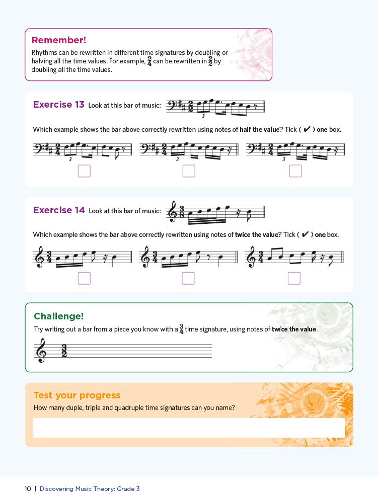 Discovering Music Theory, The ABRSM Grade 3 Workbook