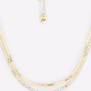 Aldo Women's Lenany Chain Necklace, Gold Standard