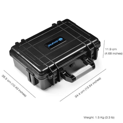 LEKUFEE Waterproof Hard Case Compatible with DJI Mavic Mini 2 Combo/Mavic Mini SE Combo/Mavic Mini Drone and Mavic Mini Accessories(CASE ONLY)