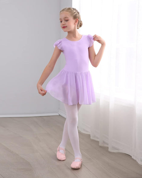 Stelle Girls Ballet Leotards Dance Dress Skirted Toddler Ballet Outfit (Toddler/Little Girl/Big Girl)