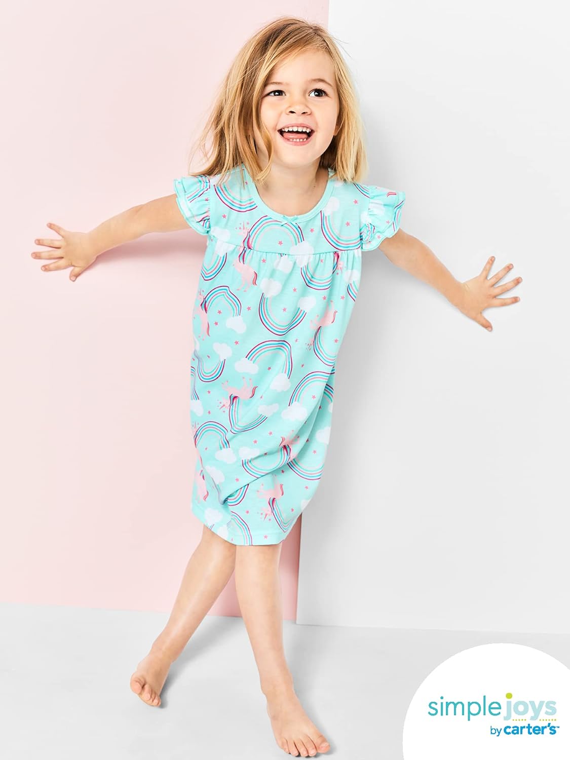 Simple Joys by Carter's Girls' 2-Pack Nightgowns