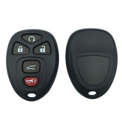 Replacement Keyless Entry Remote Key Fob Shell Case with 5 Button Fit for Chevy Suburban Tahoe Traverse/GMC Acadia Yukon/Cadillac Escalade SRX/Buick Enclave/Saturn Outlook 2007 2008 2009 2010