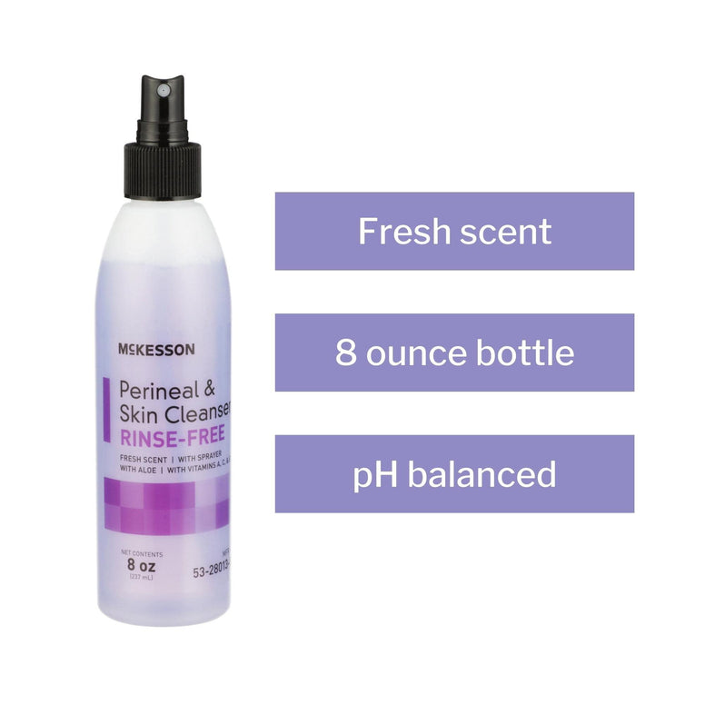 Wash Perineal W/Spray 8Oz 48/Cs (Sold per PIECE)