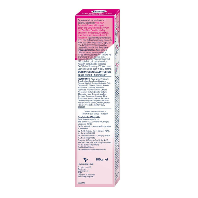 Veet Hair Removal Cream for Normal Skin - 100g (Pack of 2)