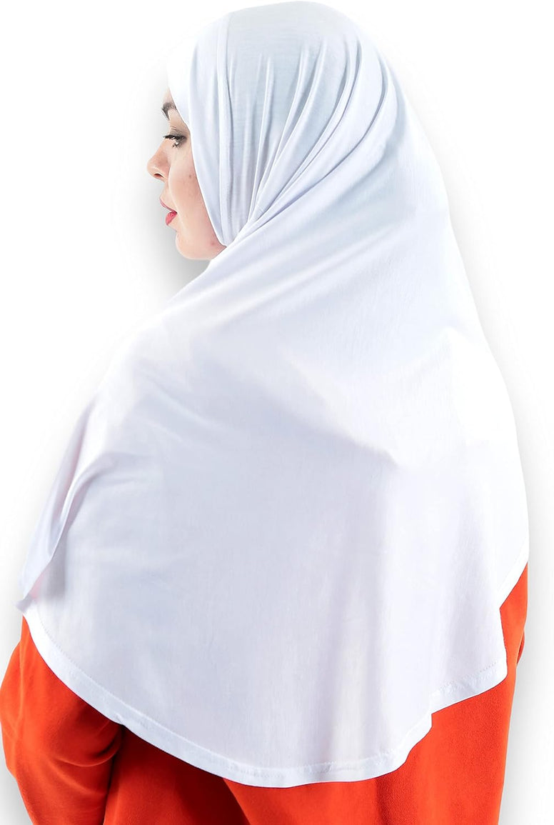 Avanos Easy Wear Soft Hijab for Women, Instant Hijab Long Scarf, Jersey Turbans Prayer Muslim Abayas Dress Clothes Jilbab