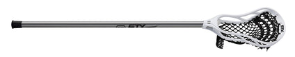 STX Lacrosse Stallion 50 Youth Lacrosse Complete Stick, Platinum/White, 39