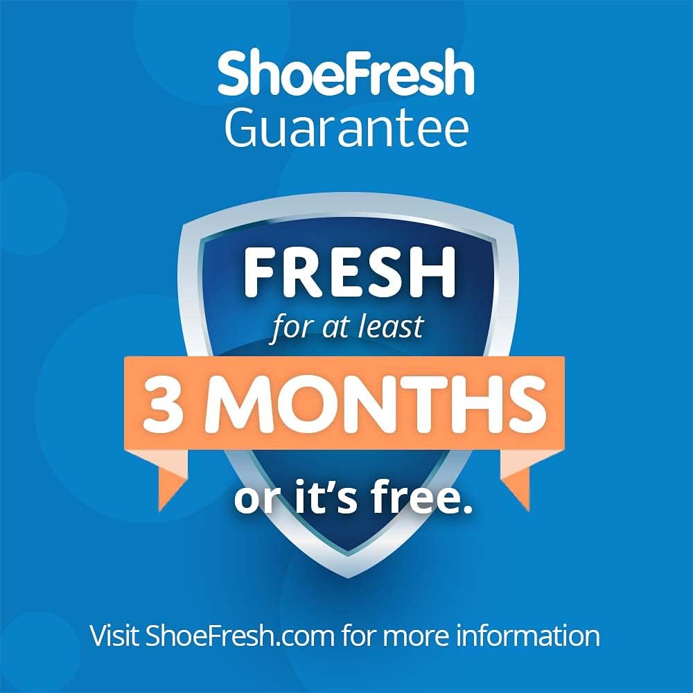 ShoeFresh Shoe Deodorizer Spray--Eliminate & Prevent Odors for 3 Months Guaranteed. Keep Your Shoes, Boots, Sandals, & Hockey Skates Smelling Fresh.