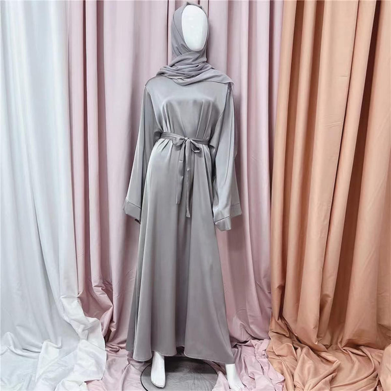 Abayas for Women Muslim Dress, Eid Ramadan Modest Prayer Clothes Islamic Arabic Kaftan Maxi Middle East Robe