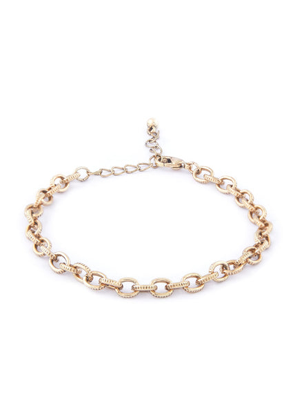 Zaveri Pearls Set Of 8 Gold & Rose Gold Contemporary Bracelets-Zpfk10547