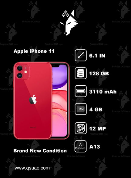 Apple iPhone 11 RED 128GB Used Brand New