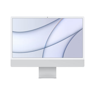 Apple 2021 iMac (24-inch, Apple M1 chip with 8‑core CPU and 7‑core GPU, 2 ports, 8GB RAM, 256GB) - Silver