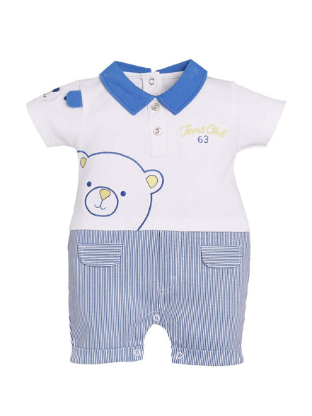 BabyGo 100% Cotton Romper/Summer clothes/Creeper/new born/infent wear/for baby Boys (3-6 Months)