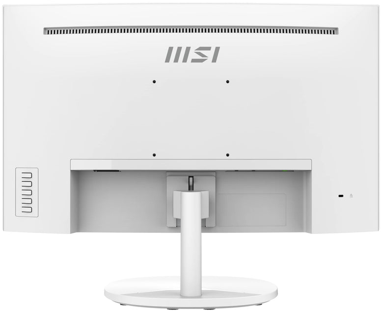 MSI Pro MP241CAW, 27", 1920 x 1080 (FHD), Curved VA, 75Hz, TUV Certified Eyesight Protection, 4ms, Displayport, HDMI, Tilt,White