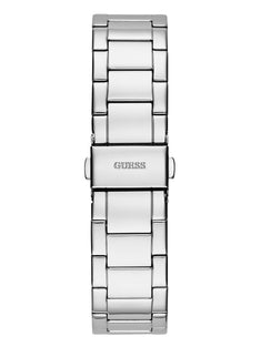 GUESS 36mm Multifunction Glitz Dial Watch with Crystals