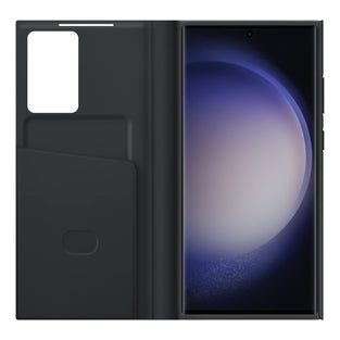 Samsung Galaxy S23 Ultra View Wallet Case, Black EF-ZS918CBEGUS,