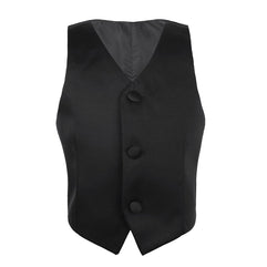 YONGHS Kids Boys Gentleman Sleeveless Floral Pattern Dress Wedding Pageant Formal Suits Waistcoat 8-10