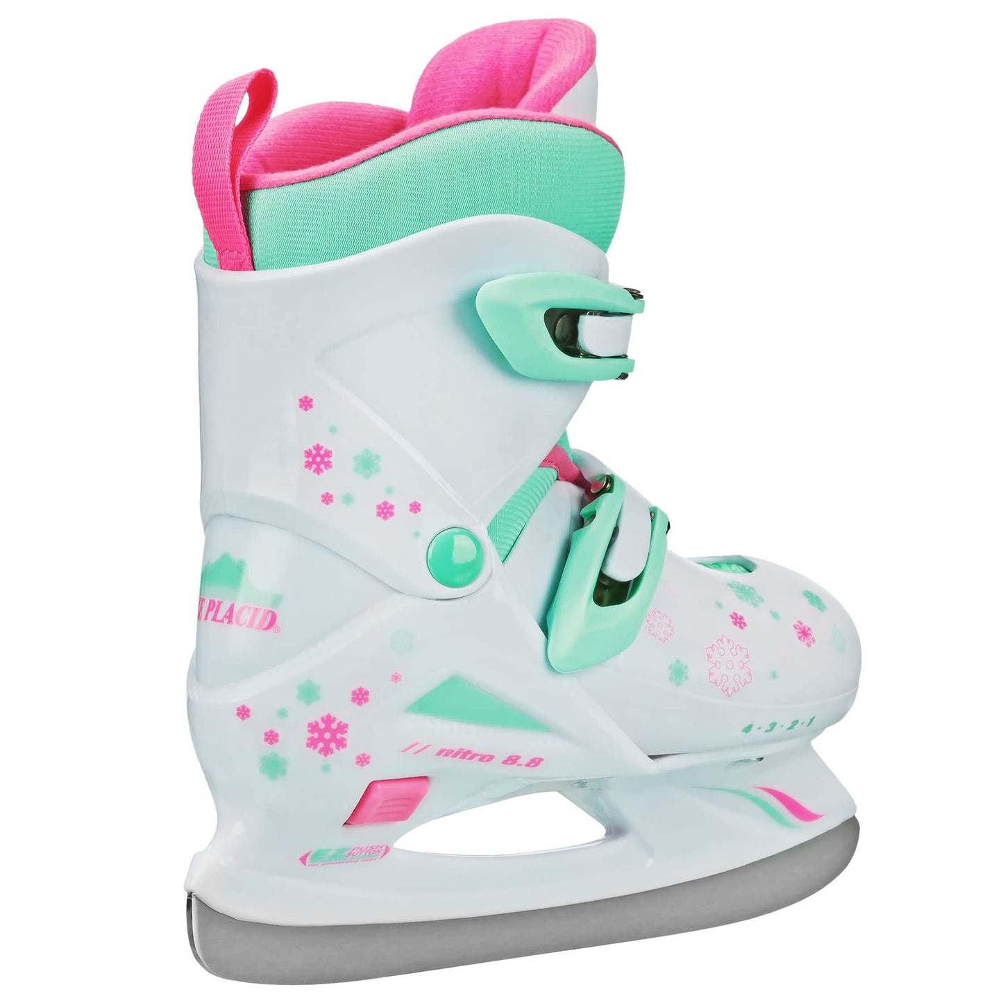 Lake Placid Girls Nitro 8.8 Adjustable Ice Skates