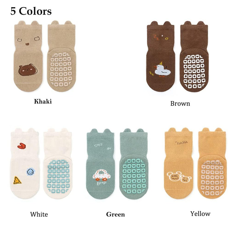 Baby Socks, SYOSI Toddler Socks Newborn Socks for Girls Boys Cute Warm Socks Set Floor Socks for Kids 1-3 Years