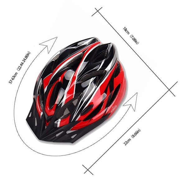 Proberos® Bicycle Helmet with Adjustable Lightweight Mountain Bike Racing Helmet for Men and Women