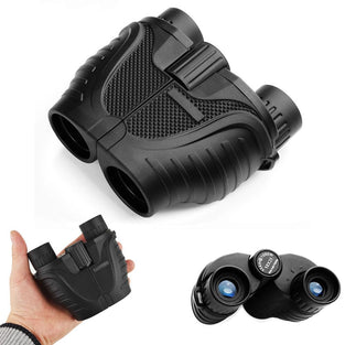 Binoculars 12x25 for Adults,Waterproof Binoculars with Low Light Night Vision, Durable & Clear Binoculars for Sightseeing,Concerts and Bird Watching