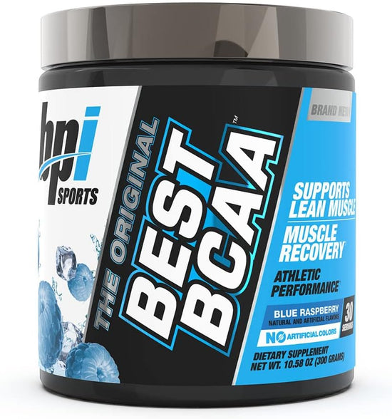 BPI Sports Best BCAA Peptide Linked Powder Blue Raspberry, 300 gm