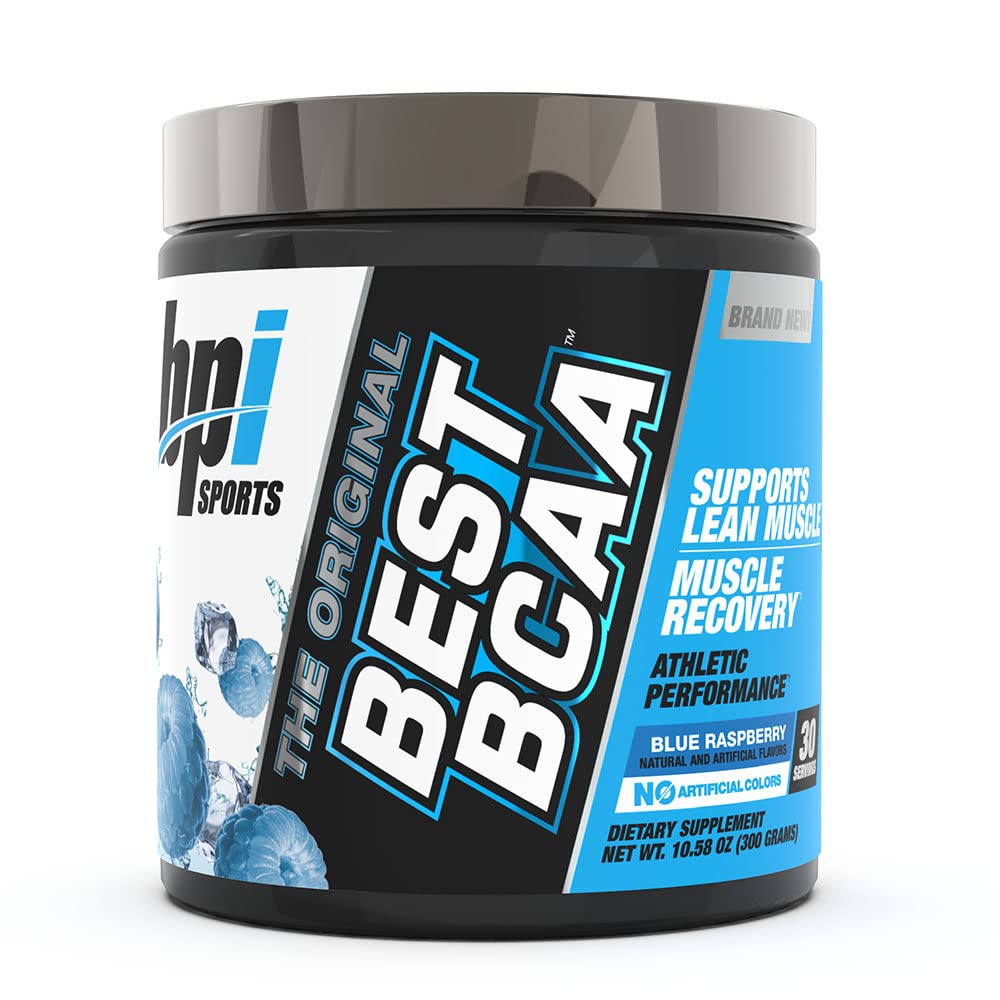 BPI Sports Best BCAA Peptide Linked Powder Blue Raspberry, 300 gm