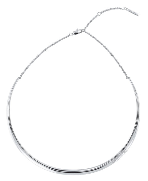 CALVIN KLEIN WARPED RINGS, WOMEN's CHOKER NECKLACE - 35000012