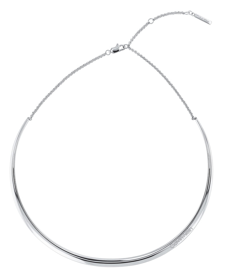 CALVIN KLEIN WARPED RINGS, WOMEN's CHOKER NECKLACE - 35000012