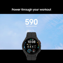 SAMSUNG Galaxy Watch5 Pro Smart Watch, Health Monitoring, Fitness Tracker, Long Lasting Battery, LTE, 45mm, Grey Titanium, UK Version
