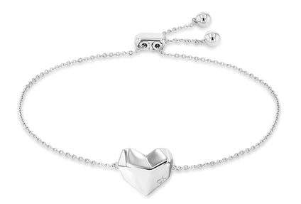 CALVIN KLEIN FACETED HEART, WOMEN's BRACELET