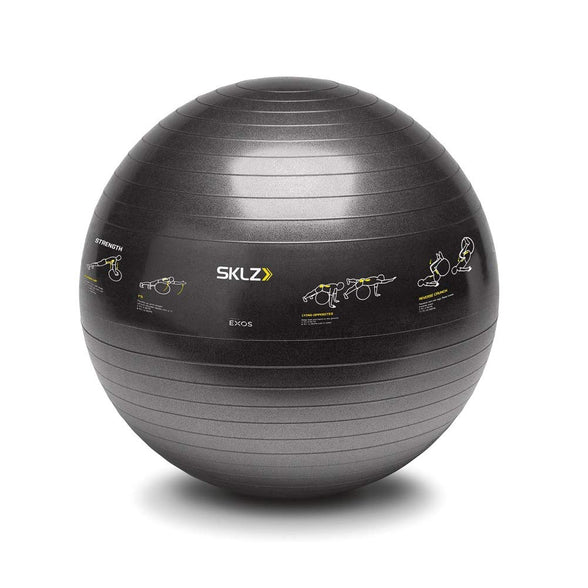 SKLZ Sport Performance Exercise Ball - Self-Guided Illustrations