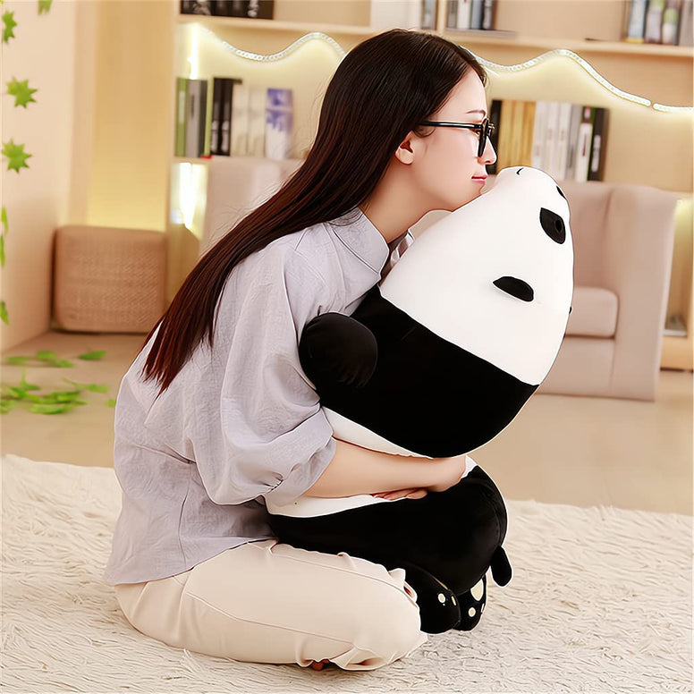 SYOSI Lying Panda Plush Toys SYOSI Stuffed Animals Doll Soft Large Plush Toys for Kids Children Birthday Gift Cute Nap Sofa Pillow, 1 Pcs
