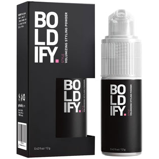 BOLDIFY Hair Volumizing Powder - 24 Hour Volume & Softness - No Mess, Matting, or Clumping - Easily Comb Thin, Lifeless Hair to Luscious Fullness w Revolutionary Spray Pump Hair Powder Application